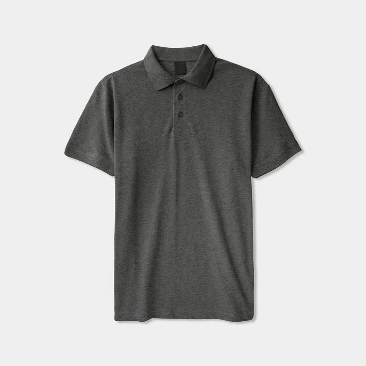 Heather Grey Polo - Flexo