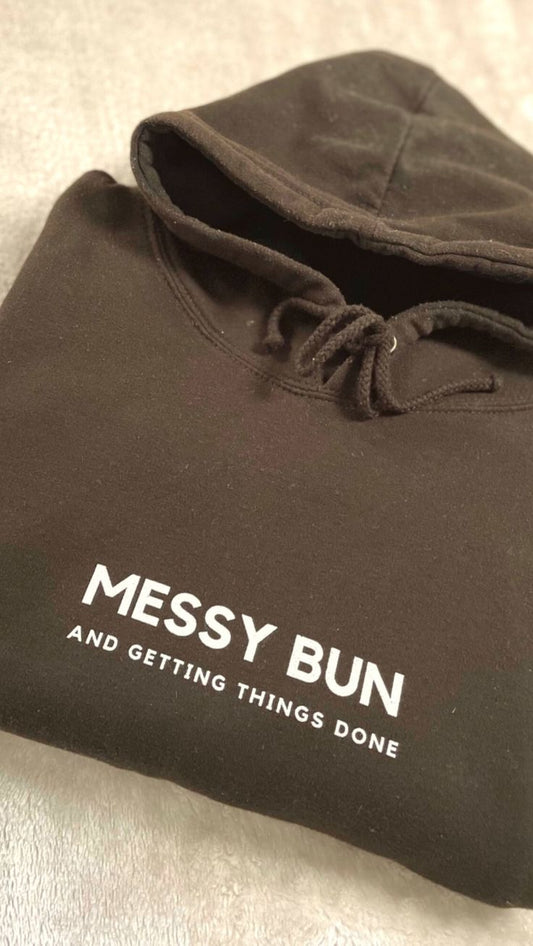 Messy Bun Hoodie