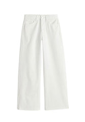 White Wide Leg Jeans