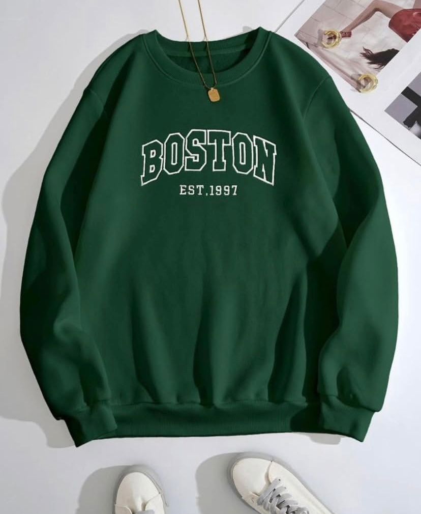 Unfilled Boston Sweatshirt