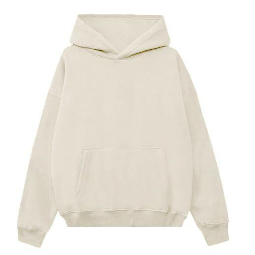 Cream Regular Hoodie