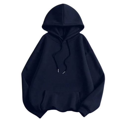 Dark Blue Oversize Hoodie