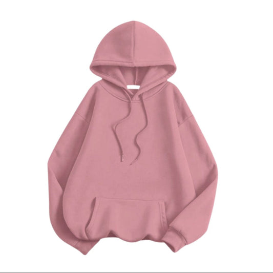 Mauve Oversize Hoodie