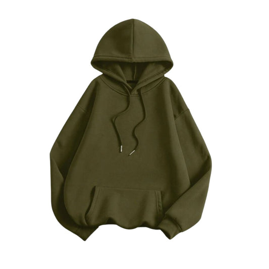 Olive Green Oversize Hoodie