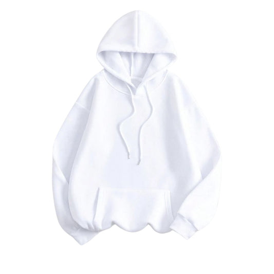 White Oversize Hoodie