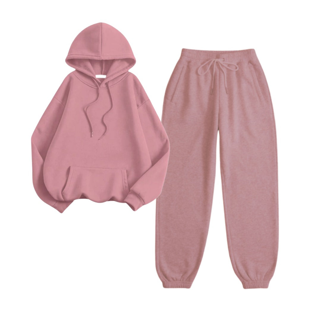 Mauve Oversize Tracksuit