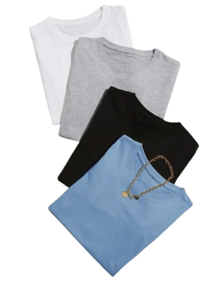 Pack of four Basic Tees