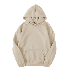 Cream Oversized Hoodie