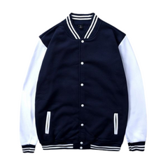 Dark Blue Varsity Jacket