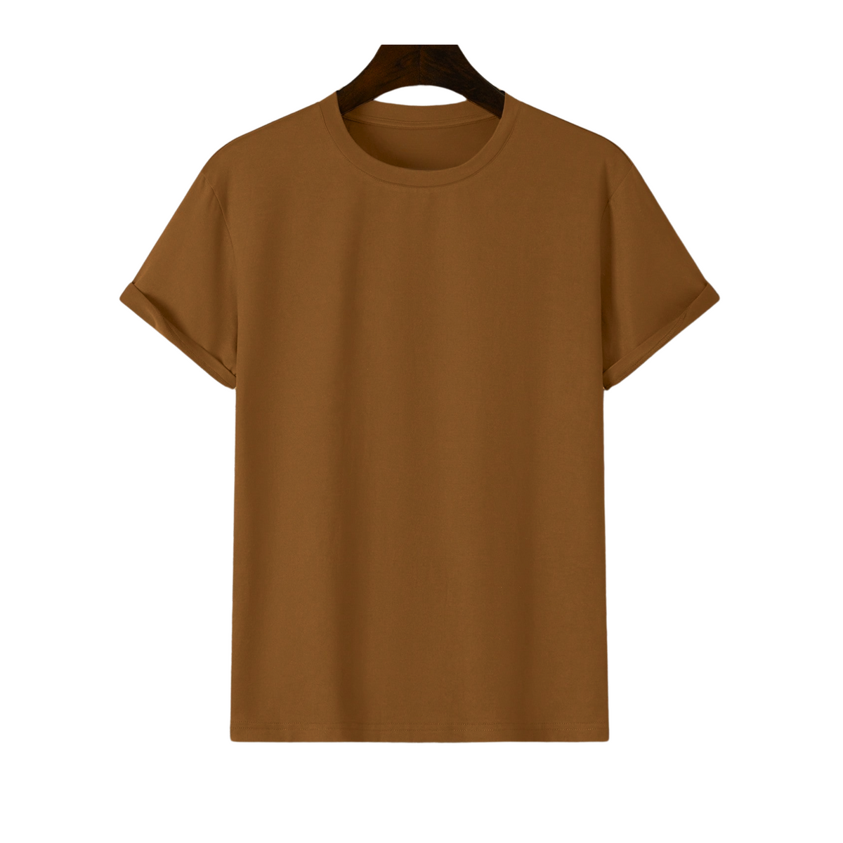 Basic Coffee Brown Tee