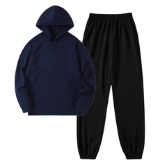 Oversized Hoodie with Black Sweatpants