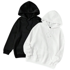 Black & White Hoodie