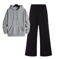 Regular Hoodie with Straight leg trouser