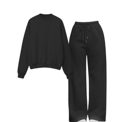 Oversize Straight leg trouser with Sweatshirt