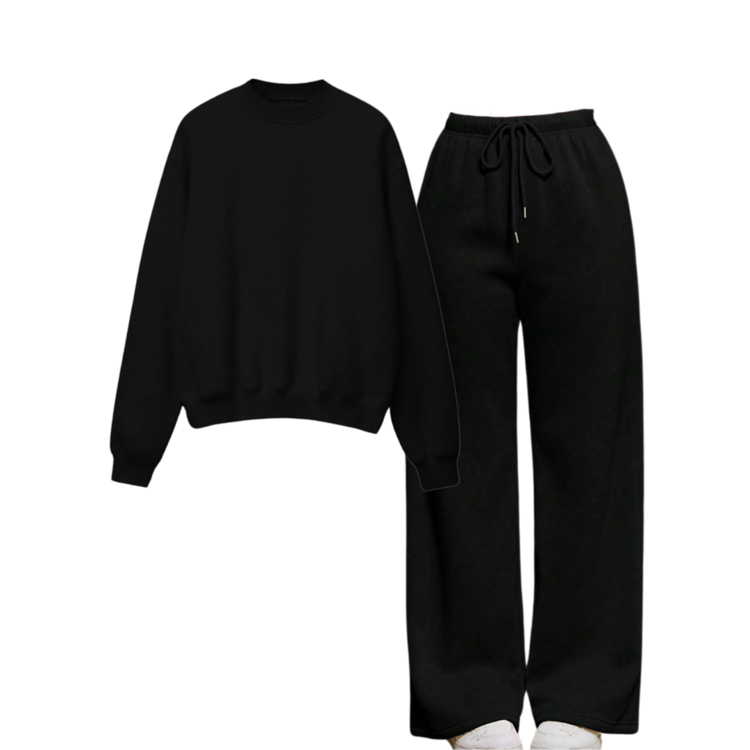 Oversize Straight leg trouser with Sweatshirt