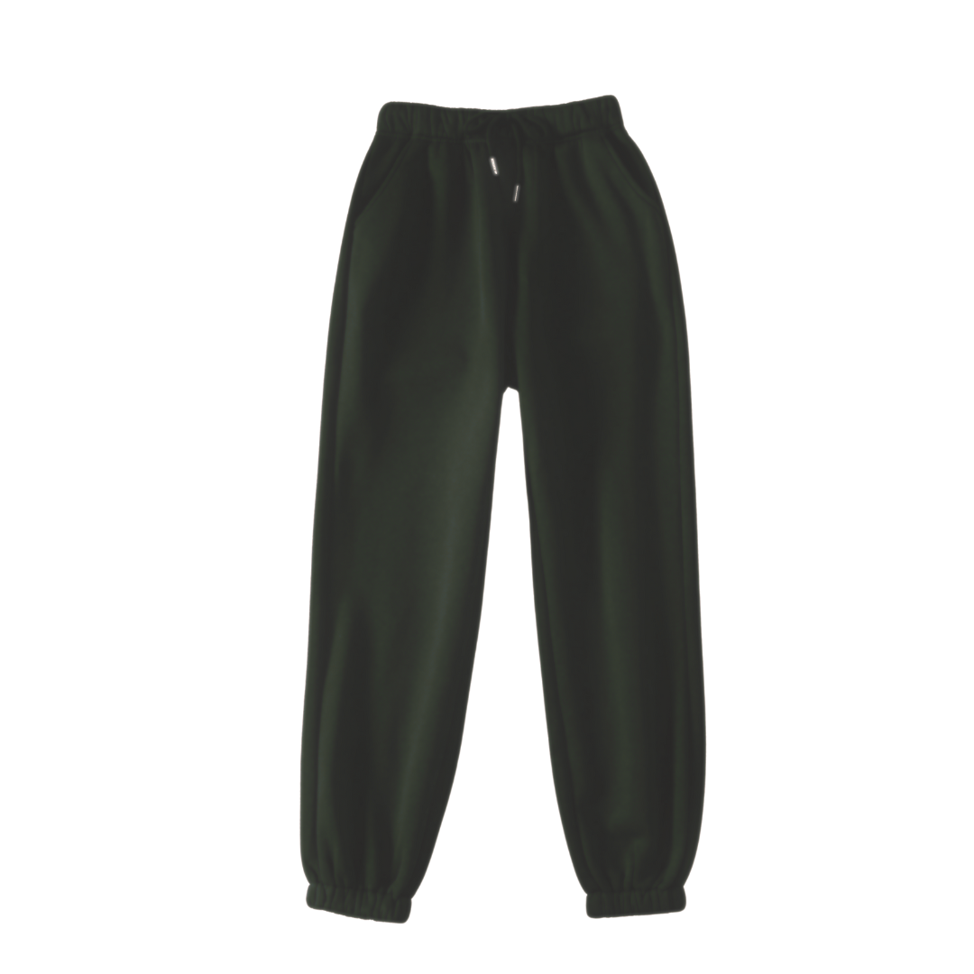 Olive Green Regular Sweatpant