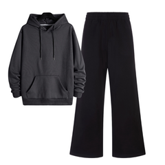 Regular Hoodie with Straight leg trouser