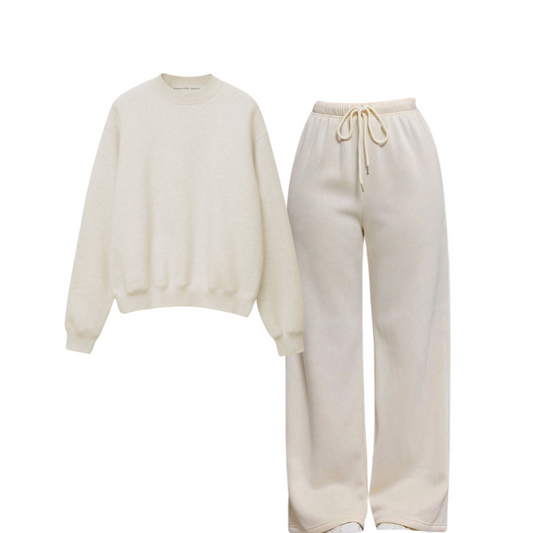 Straight leg trouser with Sweatshirt