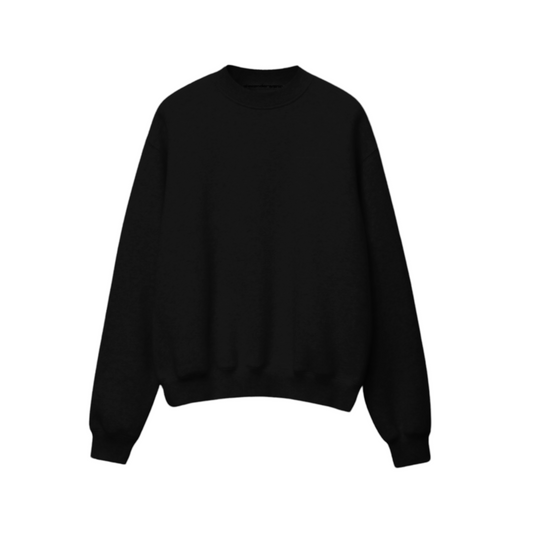 Oversize Black Sweatshirt