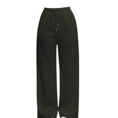 Fleece Straight Leg Trouser