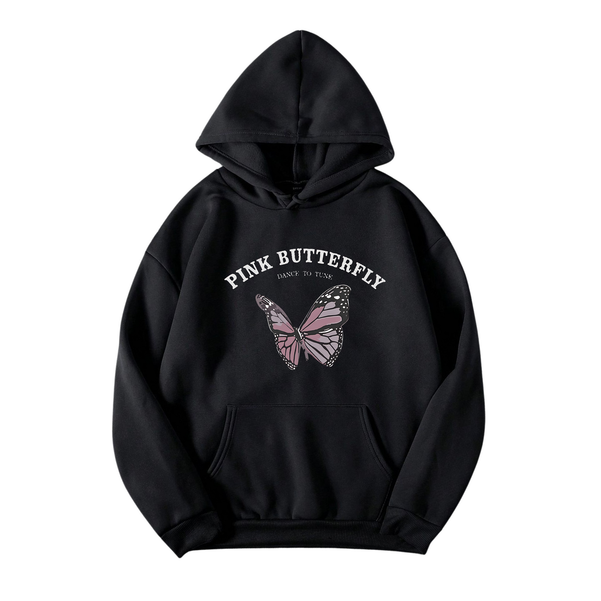 Pink Butterfly Hoodie