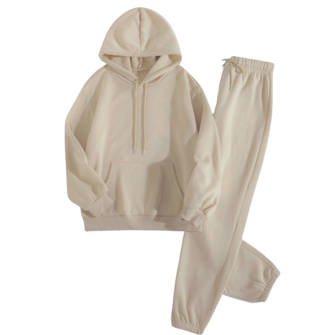 Cream Regular Tracksuit