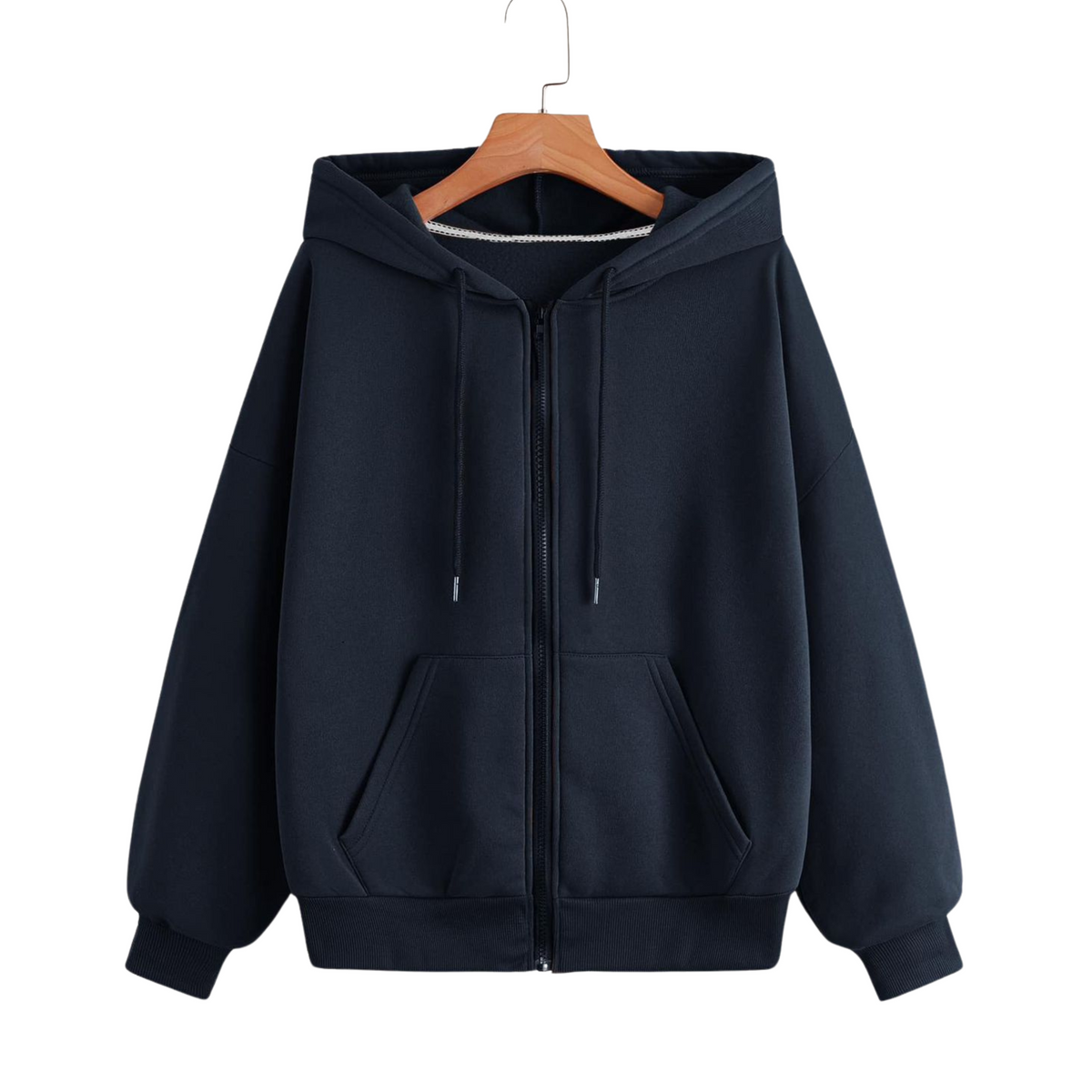 Dark Blue Regular Zipper