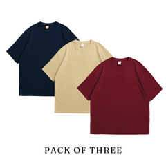 Pack of Three Oversized Tee