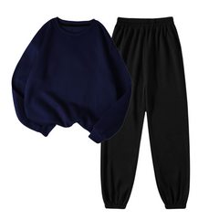 Sweatshirt with Black Sweatpants