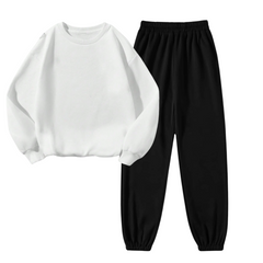 Sweatshirt with Black Sweatpants