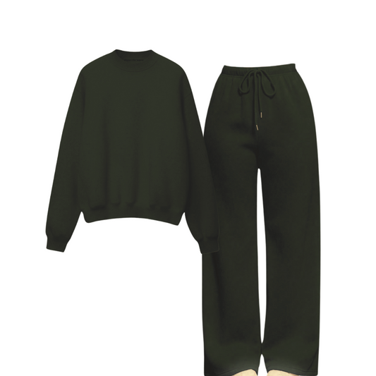 Straight leg trouser with Sweatshirt