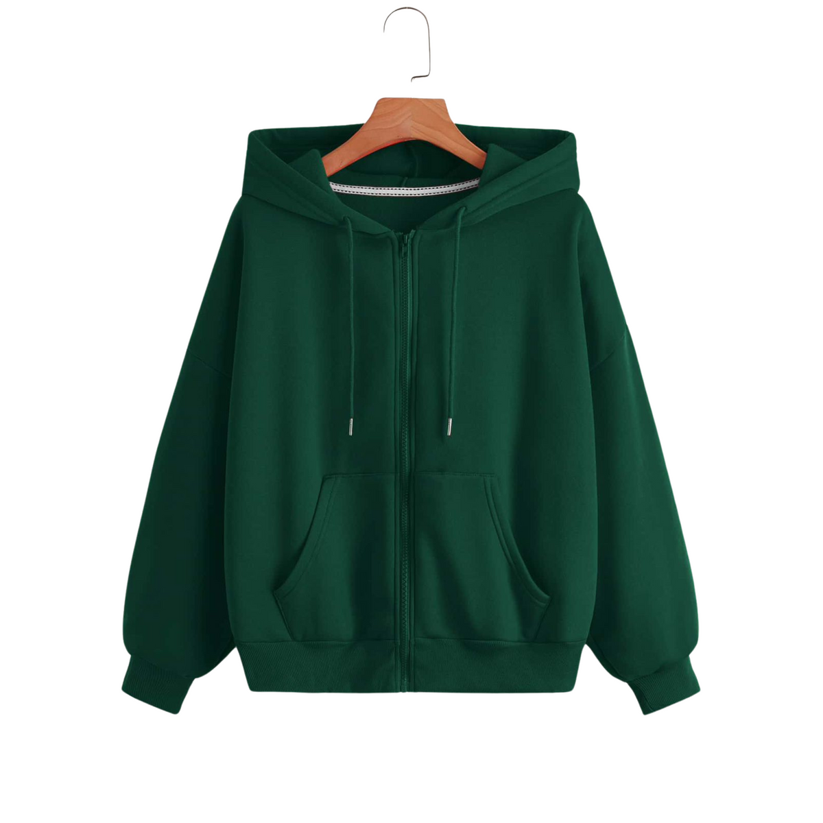 Dark Green Regular Zipper